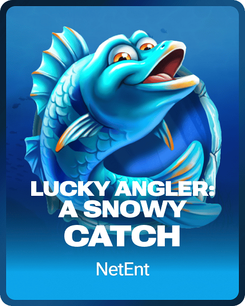 Lucky Angler: A Snowy Catch