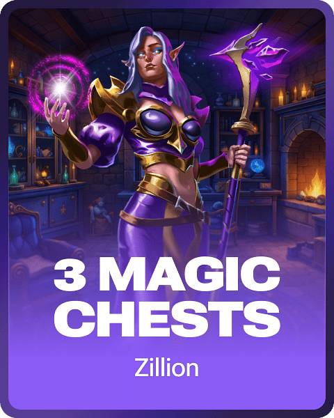 3 Magic Chests