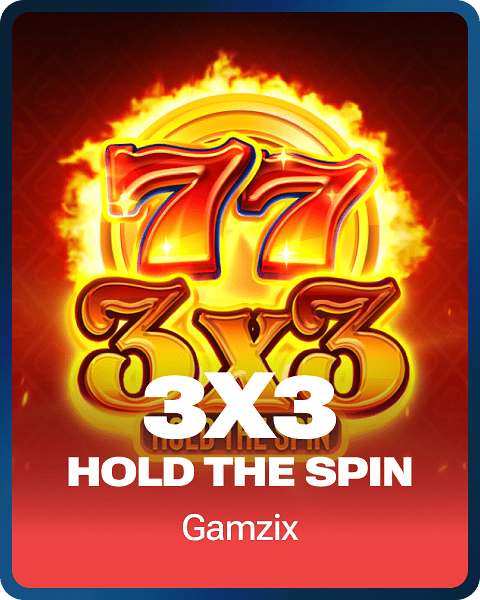 3x3 Hold The Spin