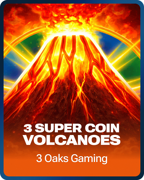 3 Super Coin Volcanoes